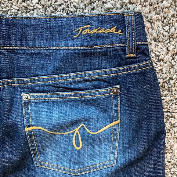 Jordache Mini Embellished Jean Skirt Size 9/10 - Picture 3 of 8